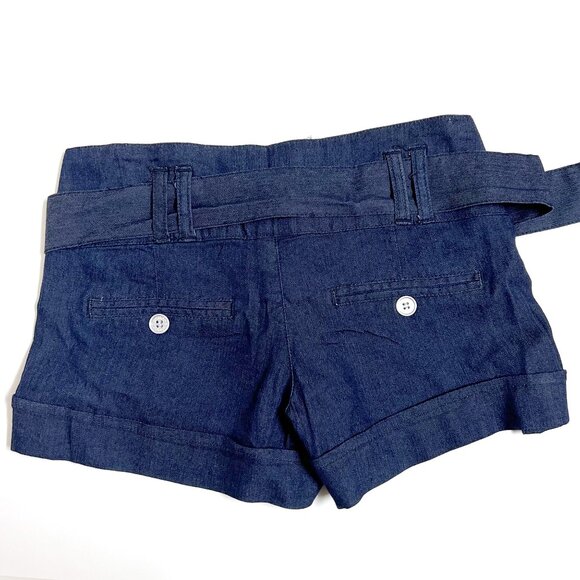 Bongo Blue Shorts with Belt (size 5) - Picture 2 of 7